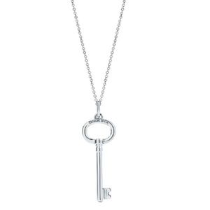 Tiffany & Co Sterling Silver Key Pendant Only